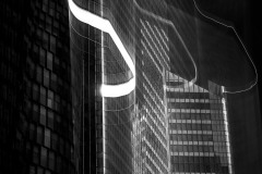 SCHOENTGEN Pierre-André, Rêverie au bureau, monochrome, architecture