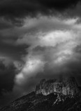 WINTERHALTER François Orage sur Talloires monochrome