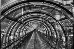 MUSSET Franck Au bout du tunnel monochrome architecture