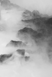 Le Bourhis Josette, Iguaçu vaporeux, monochrome, nature