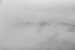 GARDON Jocelyne, Apparition, monochrome, paysages