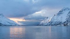 REMOADI Albert, Embouchure de fjord, couleur, paysages