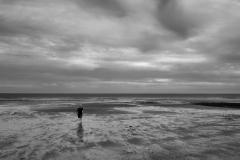 ROBIN Hervé, Plage Normande, monochrome, paysages