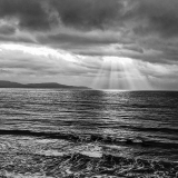 Bourdallé
jean-Jacques, Qèue la lumière fût, monochrome, paysage