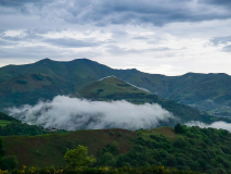 Bourdallé Jean-jacques, Les Pyrénées au matin, couleur, paysage