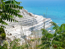 DUBIEF Monique Falaise blanche couleur paysage