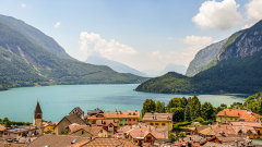GARDON Jocelyne, Molveno, couleur, paysage