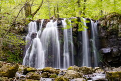 LABETOULLE Martine Cascade couleur paysage