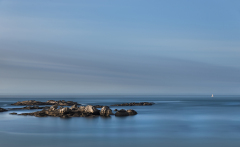 Lerzy Denis Le voilier couleur minimalisme