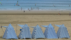 PARENT_Benoit_plage et tentes Plage et tentes couleur paysage