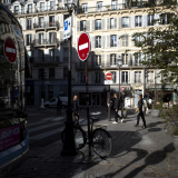 VICARI Alain, rue de fourcy #2, couleur, street