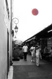Lavelle Frédéric, En rouge, couleur, street