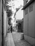 Bourdallé Jean-Jacques, ISolement,  monochrome, street