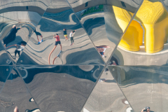 Bourdallé Jean-Jacques, Jeu de miroir, couleur, street