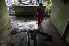 SCHOENTGEN Pierre-André, La flaque, couleur , street