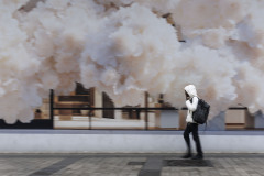 SCHOENTGEN Pierre-André, Nuages, couleur, street