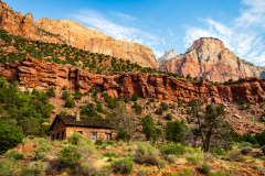 Chapel Martine, Zion, couleur, paysages