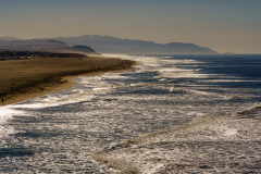CHAPEL Martine, cote pacifique à SF, couleur, paysages