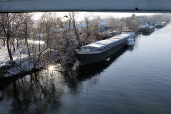 FOURNIER Laurence, La péniche, couleur, paysages