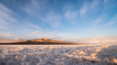 Le Bourhis Josette, Salar d'Uyuni au coucher du soleil, couleur, paysages