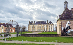 PARENT Benoit, Le haras du Pin, couleur, paysages