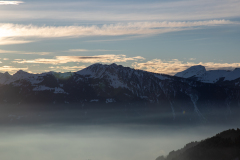 PARENT Benoit, vallée dans les nuages, couleur, paysages