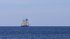 PARENT Benoit, voilier sur la mer, couleur, paysages