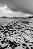 REMOADI Albert, Ambiance de fjord, monochrome, paysages