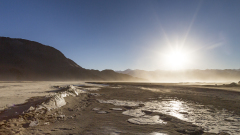 REMOADI Albert, Sur l'Indus, couleur, paysages