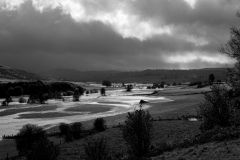 de CUSSY Bruno, de CUSSY-Bruno_-Aubrac-innondation,  monochrome, paysages