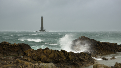 DUBIEF Monique, le Phare, couleur, Paysage