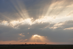 Remoadi Albert, Entre les nuages, couleur, Paysage