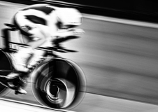 ZINDY Gilles, Vélofantomatique, monochrome, sport