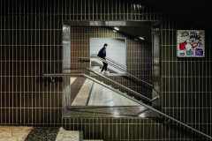 GAYET Nathalie, Metro Carré, couleur , street