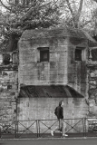 PARENT_Benoit, Blockhaus Saint Cloud,  monochrome, street