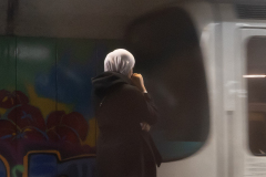 VICARI Alain, attente, couleur , street