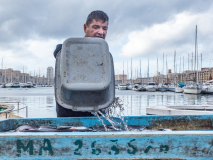 VICARI Alain, le vieux port, couleur , street