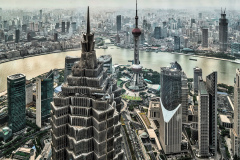 KOSS Mario Shangai vue du ciel couleur street