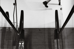 PARENT_Benoit_escalator escalator monochrome street