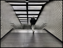 GALIMARD JD Les halles monochrome street