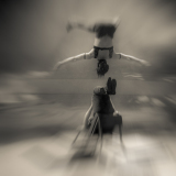 CHAPEL Martine, le cirque, monochrome, créative