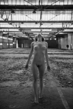 MUSSET FRANCK, L'atelier, monochrome, nu