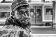 GAYET Nathalie, Dialo, monochrome, portrait