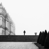 GOAVEC Martine, Silhouette, monochrome, street