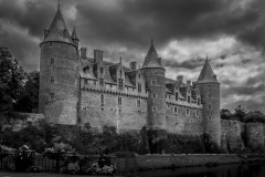 PLANTIER Alain, Josselin, monochrome, paysages