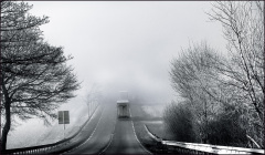 WINTERHALTER Elizabeth, Magritte sur la N4, monochrome, paysages