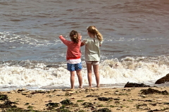 KOSS Mario, Les enfants et la mer, couleur, street
