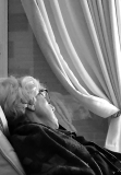 Mary Corinne, intimitéN&B,  monochrome, portrait