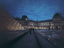 Karine-Cheneau-Louvre-By-night