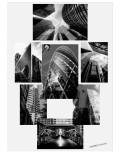 de CUSSY Bruno, de-CUSSY_Bruno-Londres vu d'en bas,  monochrome, architecture